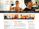Corporate website design for physioactive Pte Ltd 