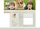 Corporate website design for Precious Pets 