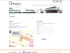 Corporate website design for Anderco Pte Ltd 