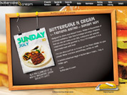 E-commerce website for Butter Cake & Cream