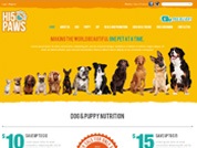 E-commerce website for H5 Paws