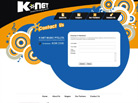 Corporate website design for K-Net Music Pte Ltd