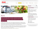 Corporate website design for K & Q Bros. Electrical Engineering Co. Pte Ltd