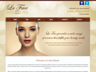 Corporate website design for La Face