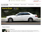 Corporate website design for Maxi Cab