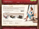 Corporate website design for Mimosa