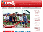 Corporate website design for Nova Furnishing Pte Ltd