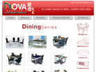 Corporate website design for Nova Furnishing Pte Ltd