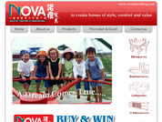 Corporate website for Nova Furnishing Pte Ltd