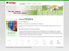 Corporate website design for Peter’s Environmental Products & Services