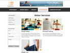 Corporate website design for physioactive Pte Ltd 